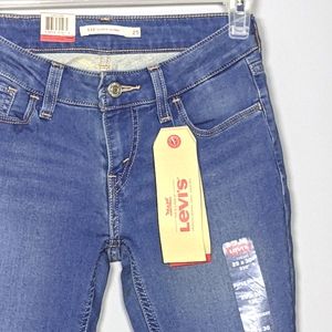 NEW Levis 535  Womens Super Skinny Mid Rise Jeans 25x30